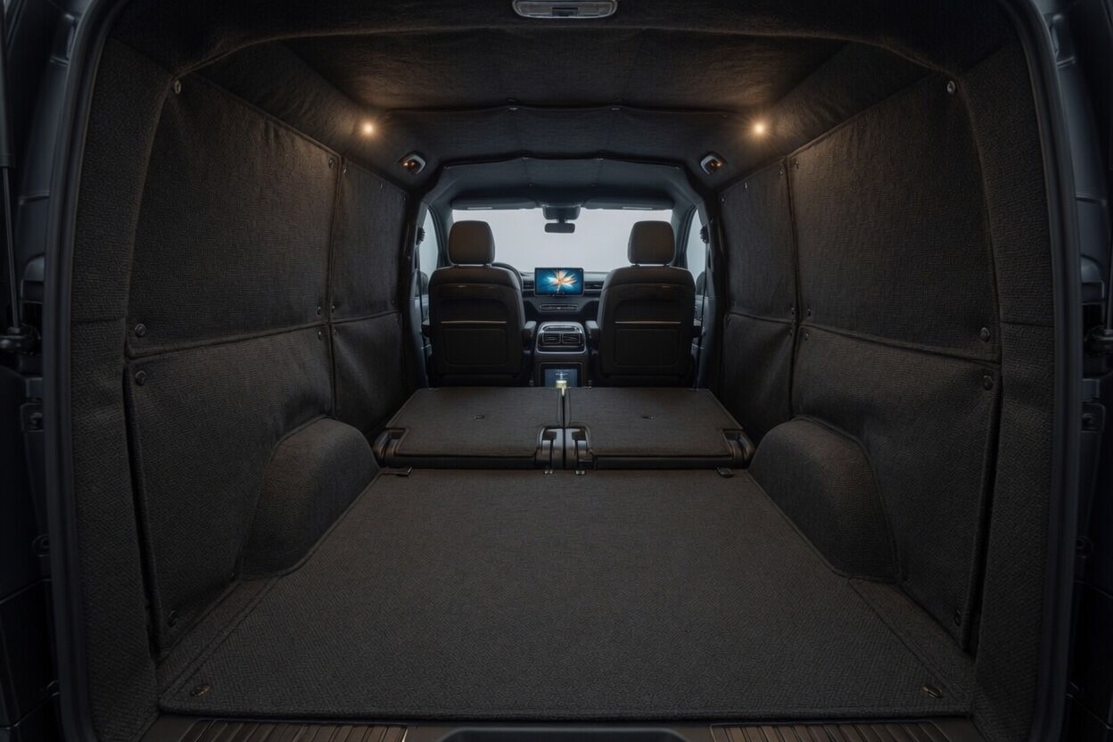 VIP-бронирование Mercedes-Benz Vito — панели в цвет кузова — без ромба, фото 2