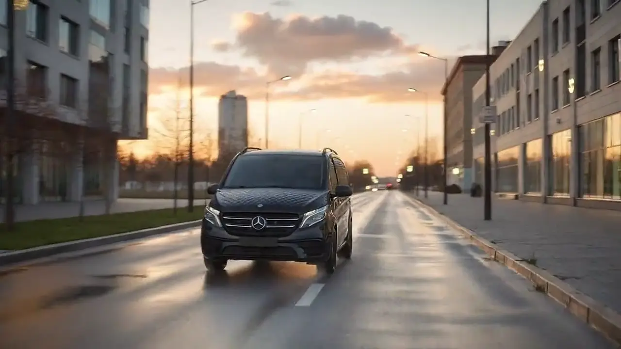 VIP Mercedes Vito — панели салона в цвет интерьера — скрытая защита